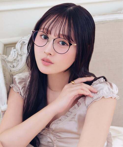 美品 ミュウミュウ キャットアイ サングラス メガネ レディース カラーレンズ MIU MIU】ロゴ デモンズレンズ メガネ キャットアイ (MiuMiu/メガネ