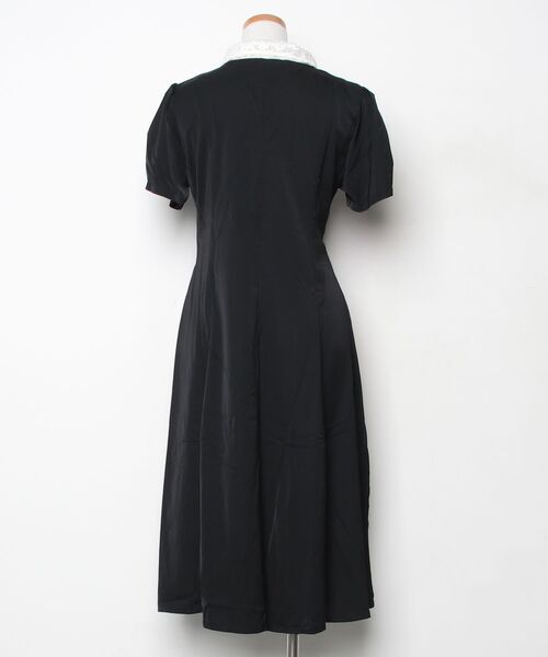 「titty＆Co. PETIT」 半袖ワンピース MEDIUM ブラック レディース_画像2