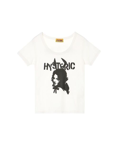 HYSTERIC GLAMOUR（ヒステリックグラマー） tシャツ BUNNY GIRL チビT