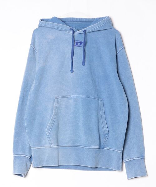 DIESEL（ディーゼル） プルオーバーパーカー SMALL ブルー メンズ