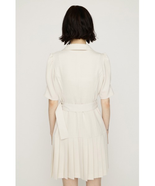 SLY（スライ） ワンピース 半袖 ASYMMETRY PLEATS S/OP アシンメトリー