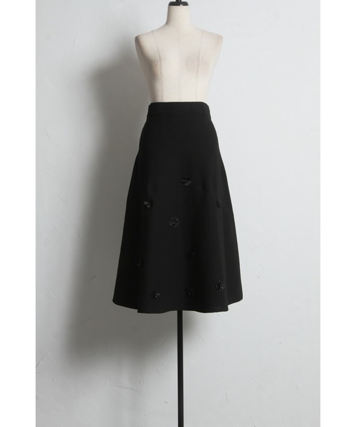 「tocco closet」 ニットスカート M ブラック レディース_画像2