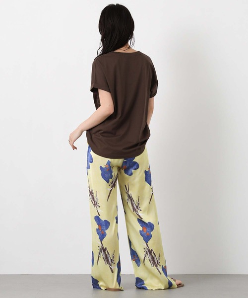 tシャツ ＰｅｒｌｅクルーネックTシャツ レディースの画像