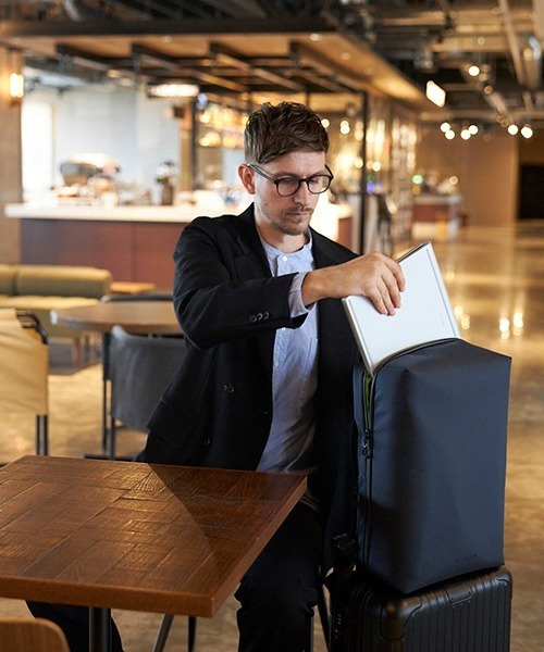「beruf baggage」 リュック FREE ネイビー メンズ_画像2