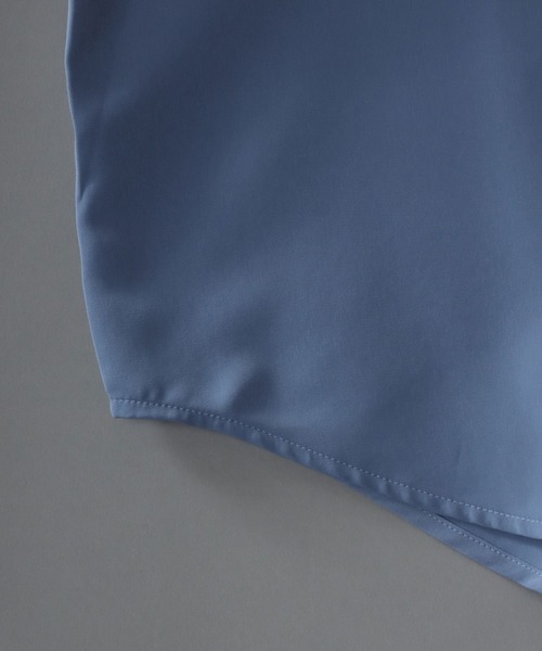 「SITRY」 「HALHAM」半袖シャツ X-LARGE グレイッシュベージュ メンズ_画像3