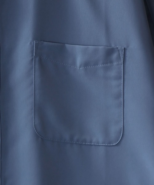 「SITRY」 「HALHAM」半袖シャツ X-LARGE グレイッシュベージュ メンズ_画像5
