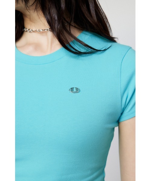 「LAGUA GEM」 半袖Tシャツ FREE ブラック レディース_画像5