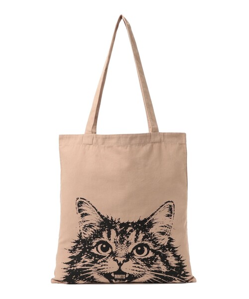 mmts（マミタス） トートバッグ 大きめ CAT コットン BAG 旅行 洗濯