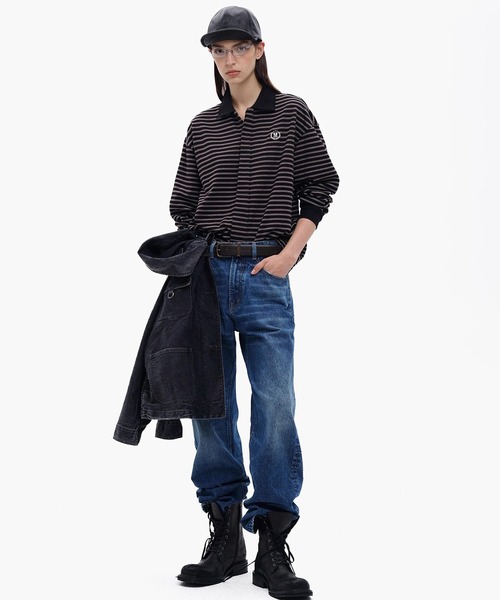MASONPRINCE ポロシャツ MASONPRINCE 長袖ポロシャツ M ブラウン メンズ : ZOZOTOWN Yahoo!店