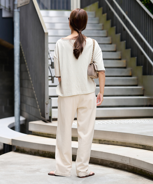 FRAMeWORK（フレームワーク） tシャツ 半袖 HOWIECLOTHING×FRAMeWORK