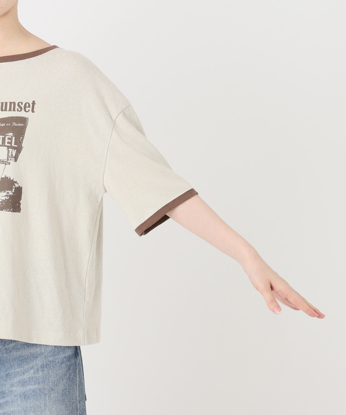 FRAMeWORK（フレームワーク） tシャツ 半袖 HOWIECLOTHING×FRAMeWORK