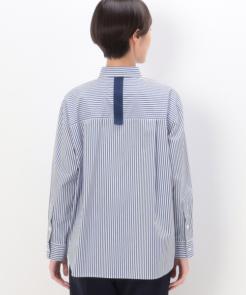 「COMME CA」 長袖シャツ 9号 ホワイト レディース_画像9