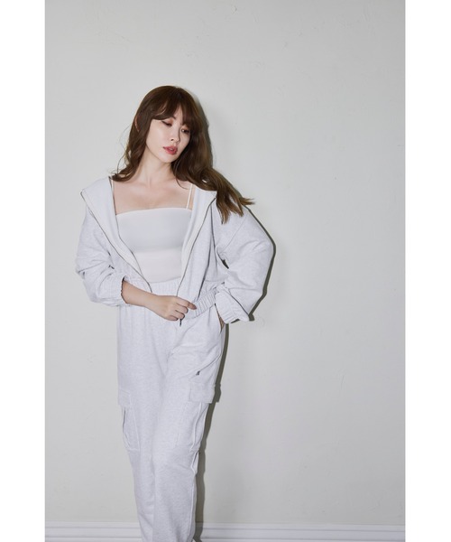 「Her lip to」 スウェットパンツ M グレー レディース_画像5