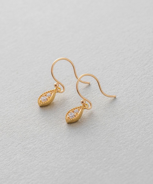 ete マーキスビジュー ピアス ete ピアス クリアビジュー マーキス レディース : ZOZOTOWN