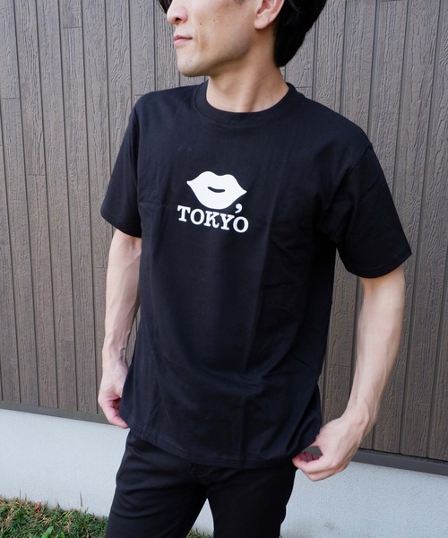 JUGLANS（ユグランス） tシャツ 「KISS，TOKYO」T-Shirt メンズ
