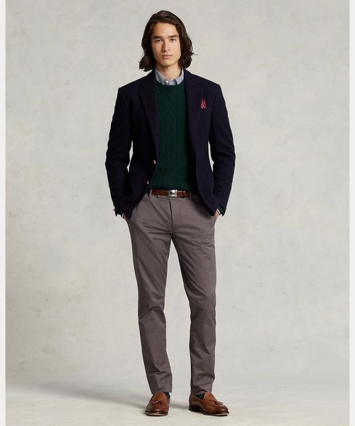 POLO RALPH LAUREN パンツ ストレッチ スリム フィット ツイル