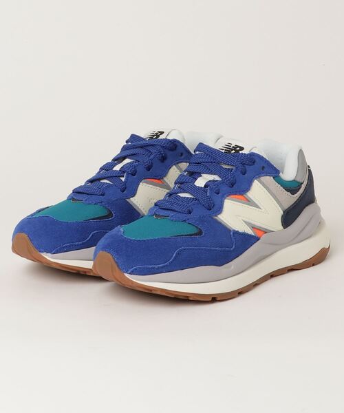 スニーカー New Balance ニューバランス M5740DC1(D) BLUE/OR(DC1)