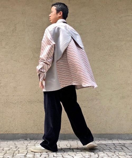 Re：quaL ブルゾン アウター 「Re:quaL」 Neck-tie Fabric Liner Shirt 