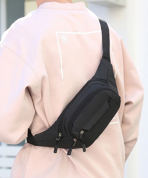 STYLEBLOCK ウエストポーチ ユニセックスデザインミニボディ