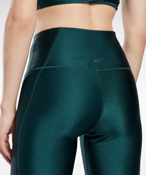 all yoga レギンス Reebok（リーボック） レギンス スパッツ シャイニー ヨガ ポーズ