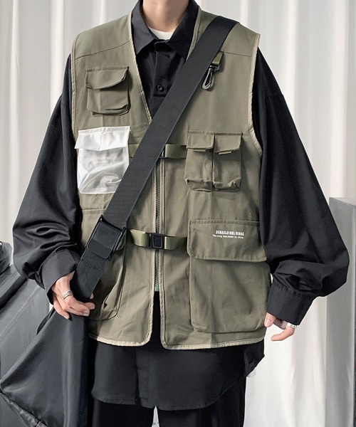 ベスト・ジレ LAVENHAM SS23 NYLON VEST. (SLJ3166_G96) WETTEMPT ベスト ジレ TECH NYLON VEST / テックナイロンベスト