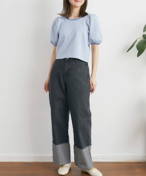 tシャツ ２WAYカノコボーダーTee レディース | RETROGIRL | 05