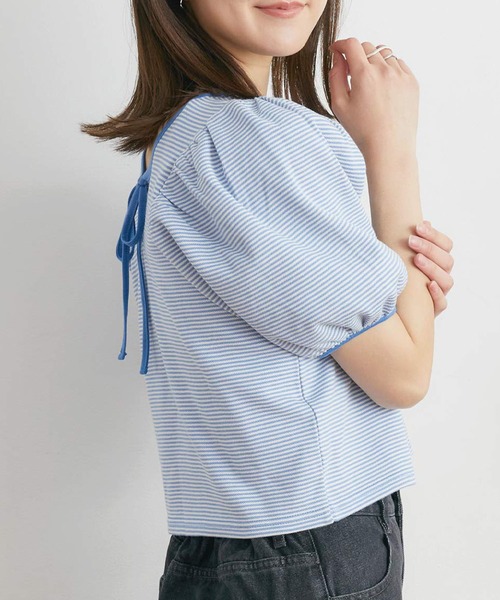 tシャツ ２WAYカノコボーダーTee レディース | RETROGIRL | 03