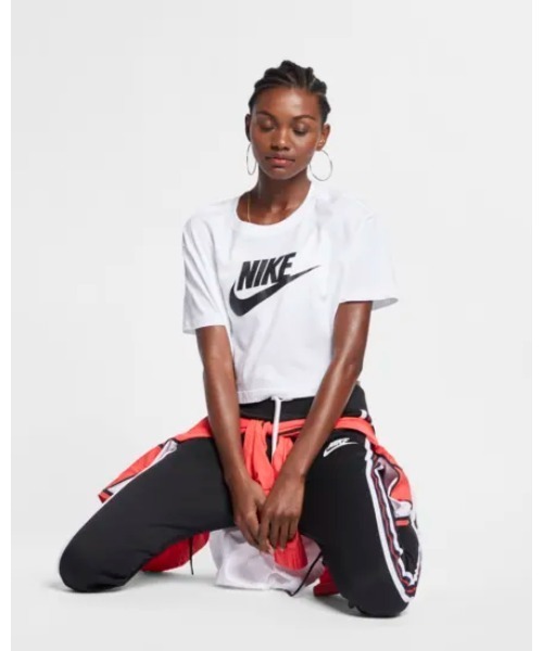 NIKE クロップド アイコン フレンチテリー Tシャツ 送関込 NIKE tシャツ 「NIKEアパレル」WS ES クロップアイコンフレンチ