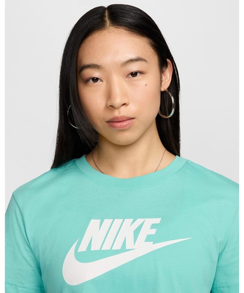 NIKE クロップド アイコン フレンチテリー Tシャツ 送関込 NIKE tシャツ ナイキ エッセンシャル クロップ アイコン