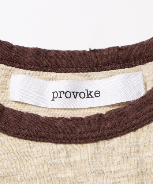 tシャツ PROVOKE/プロヴォーク ラグランノースリーブTシャツ