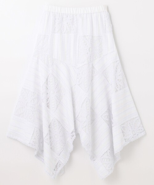 GRACE CONTINENTAL（グレースコンチネンタル） スカート レース切替