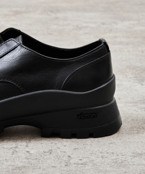 スニーカー PADRONE パドローネ / FRONT GORE SHOES VIBRAMソールフロントゴアシューズ / PU8840-2004の画像