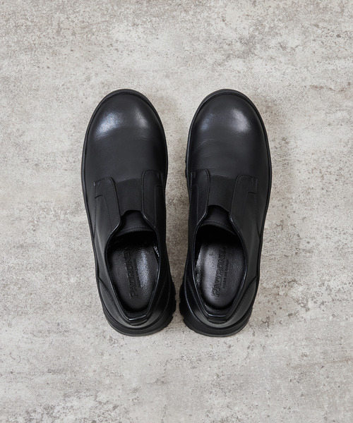 スニーカー PADRONE パドローネ / FRONT GORE SHOES VIBRAMソールフロントゴアシューズ / PU8840-2004の画像
