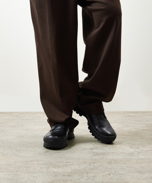 スニーカー PADRONE パドローネ / FRONT GORE SHOES VIBRAMソールフロントゴアシューズ / PU8840-2004の画像