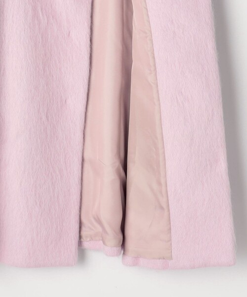 NOLLEY'S レディース アウター モヘヤシャギーPUREMIUMスタンドコート