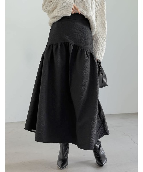 ブルレア ジャガードスカート エクリュ サイズ36 Bluelea(ブルレア)の