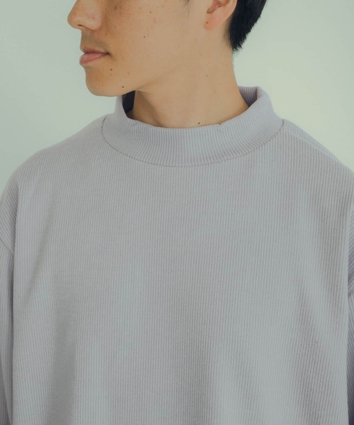 ITEMS URBANRESEARCH tシャツ ハイネックリブカットソー メンズ
