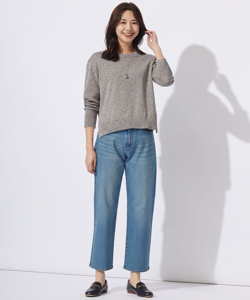 【洗える】GIMA COTTON プルオーバー ニット ニット セーター 「洗える」GIMA COTTON プルオーバー