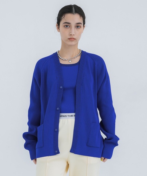 カーディガン 「LASTFRAME/ラストフレーム」KASANE REVERSIBLE CARDIGAN レディース