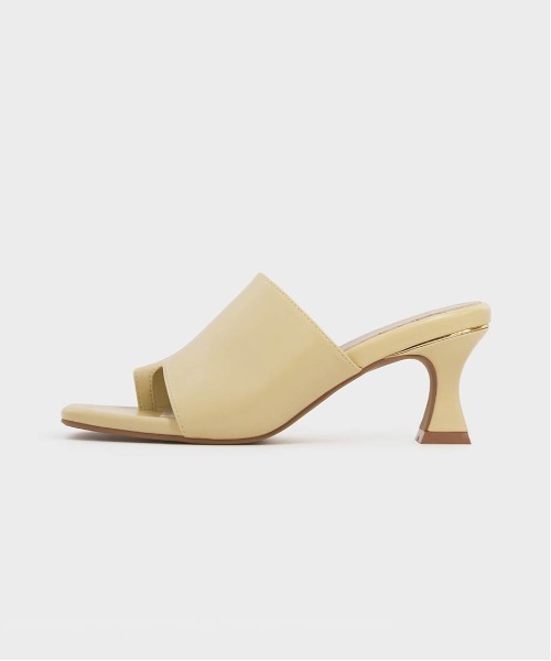 RANDA サンダル ゴールドライントングサンダル レディース : ZOZOTOWN