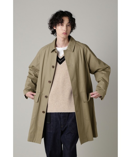 MHL.」 ステンカラーコート LARGE ブラック メンズ : 83939388 