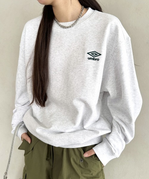 アンブロ Umbro 【 Boxy Sweatshirt Women's Women 】 ファッション レディースファッション トップス トレーナー レディ umbro レディーストレーナー｜トップス｜ファッション おすすめ