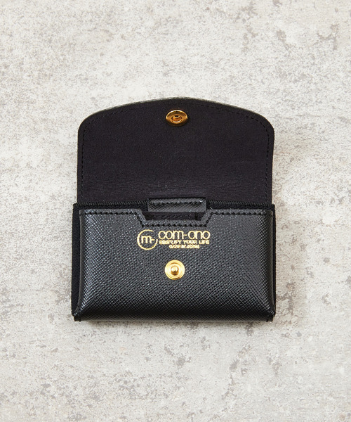 com-ono 財布 コモノ / ジャーナル レザーコンパクトウォレット