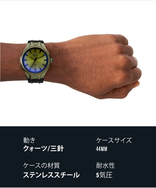 DIESEL 腕時計 ディーゼル メンズ アナログ レザー DZ2218