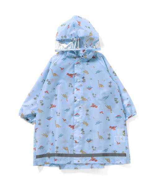 レインコート カッパ 「柄おそろい」レインコート（りぼん・花・さくらんぼ・恐竜） キッズ 子供 男の子 女の子 | apres les cours | 16