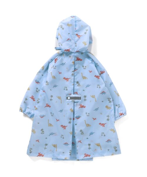 レインコート カッパ 「柄おそろい」レインコート（りぼん・花・さくらんぼ・恐竜） キッズ 子供 男の子 女の子 | apres les cours | 17