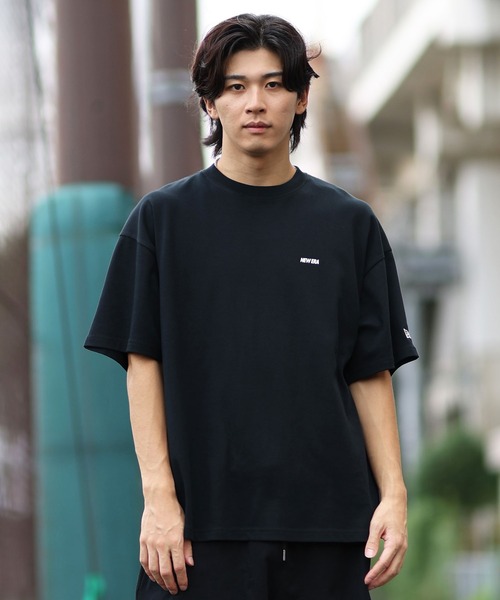 NEW ERA（ニューエラ） tシャツ 速乾 半袖Tシャツ バックプリント