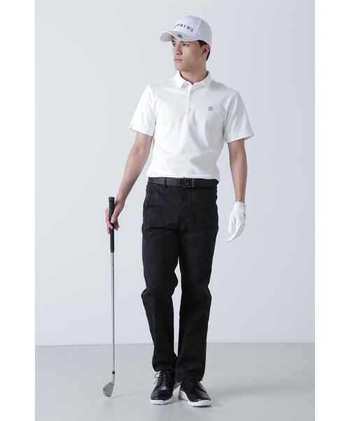 新品未使用タグ付きセントアンドリュースストライプパッチワーク 半袖ポロシャツS St ANDREWS 【美品】セントアンドリュース 半袖ポロシャツ 白
