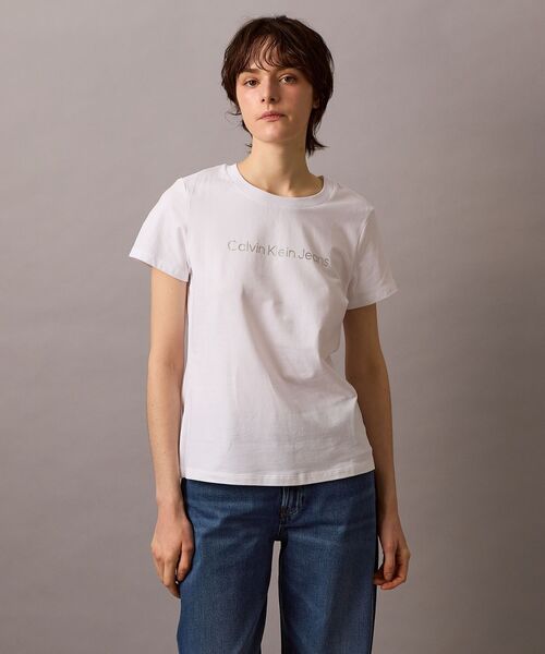 Calvin Klein（カルバン・クライン） tシャツ ロゴ スリム Tシャツ 