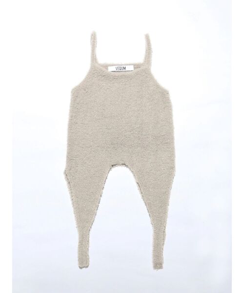 ニット セーター 「VEQUM」MIXTURE HALTER KNIT レディース VEQUM ニット セーター 「VEQUM」MIXTURE HALTER KNIT